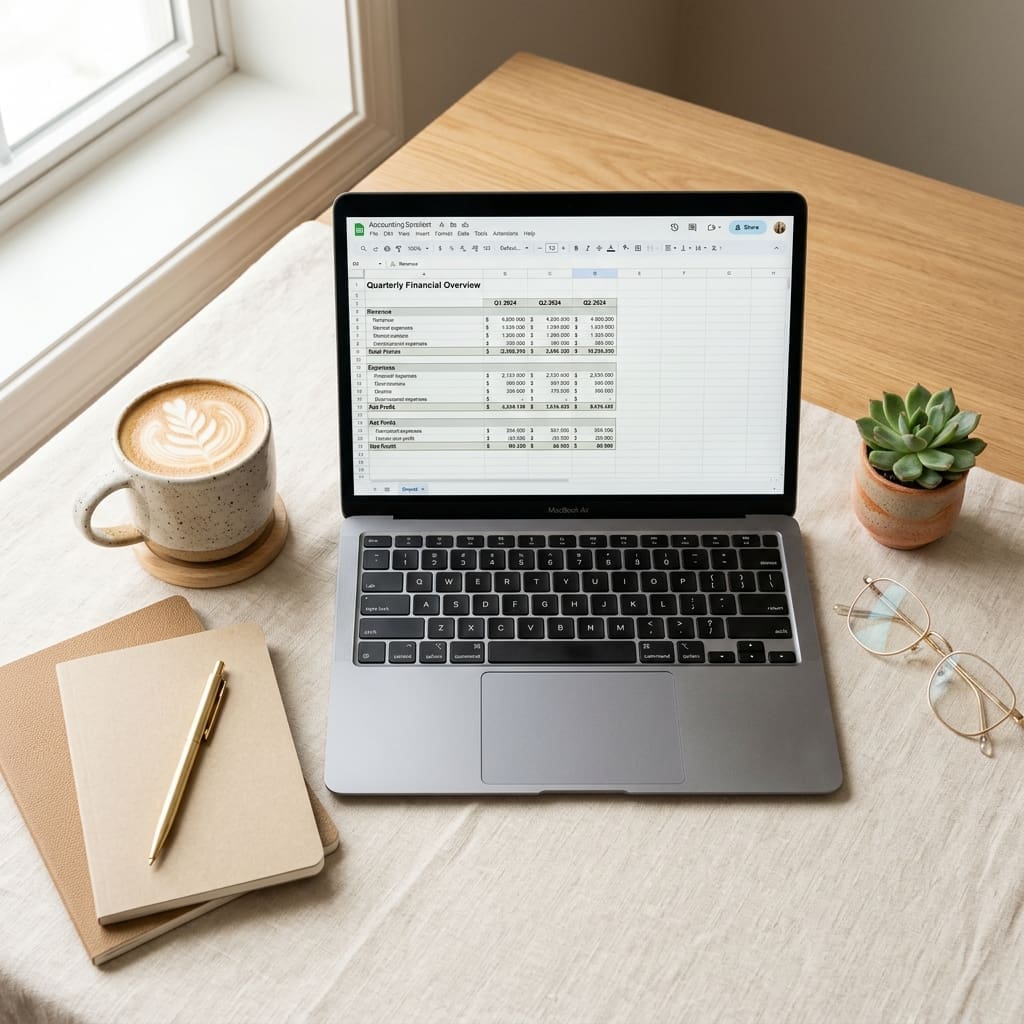 One Loop Accounting workspace